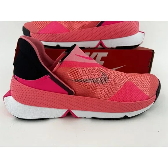 Nike Go FlyEase Pink Gaze Men's Size 11.5 & 13 Easy On Sneakers Shoes DZ4860-600 - Picture 6 of 14